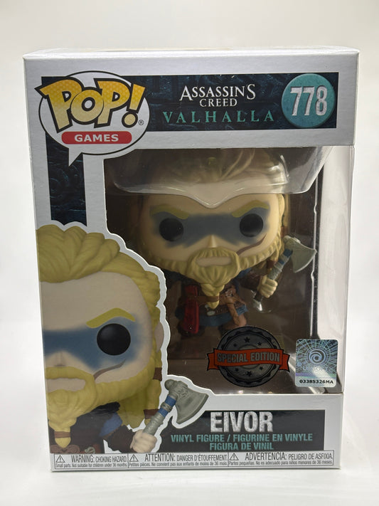 Funko POP! Games Assassin’s Creed Valhalla #778 Eivor Special Edition FRENLY BRICKS - Open 7 Days