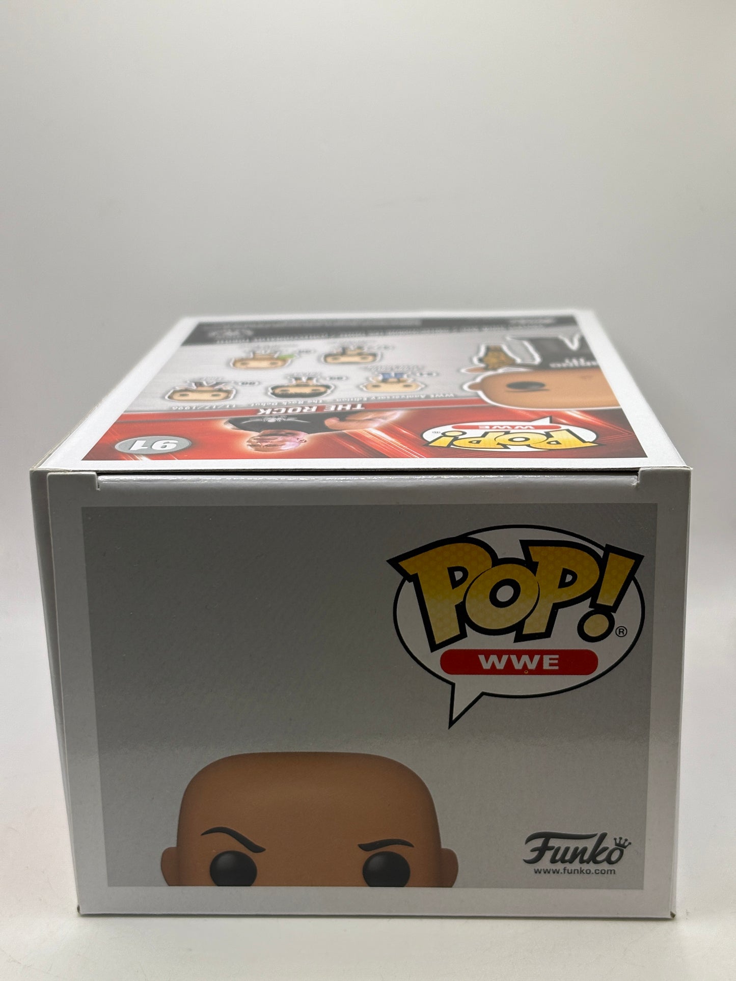 Funko POP! WWE #91 The Rock Vinyl Figure Special Edition 25th Anniversary