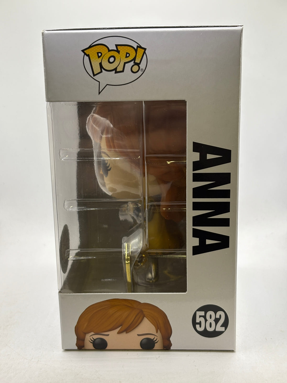 Funko POP! Disney Frozen #582 Anna Vinyl Figure with Pin Special Edition image 2