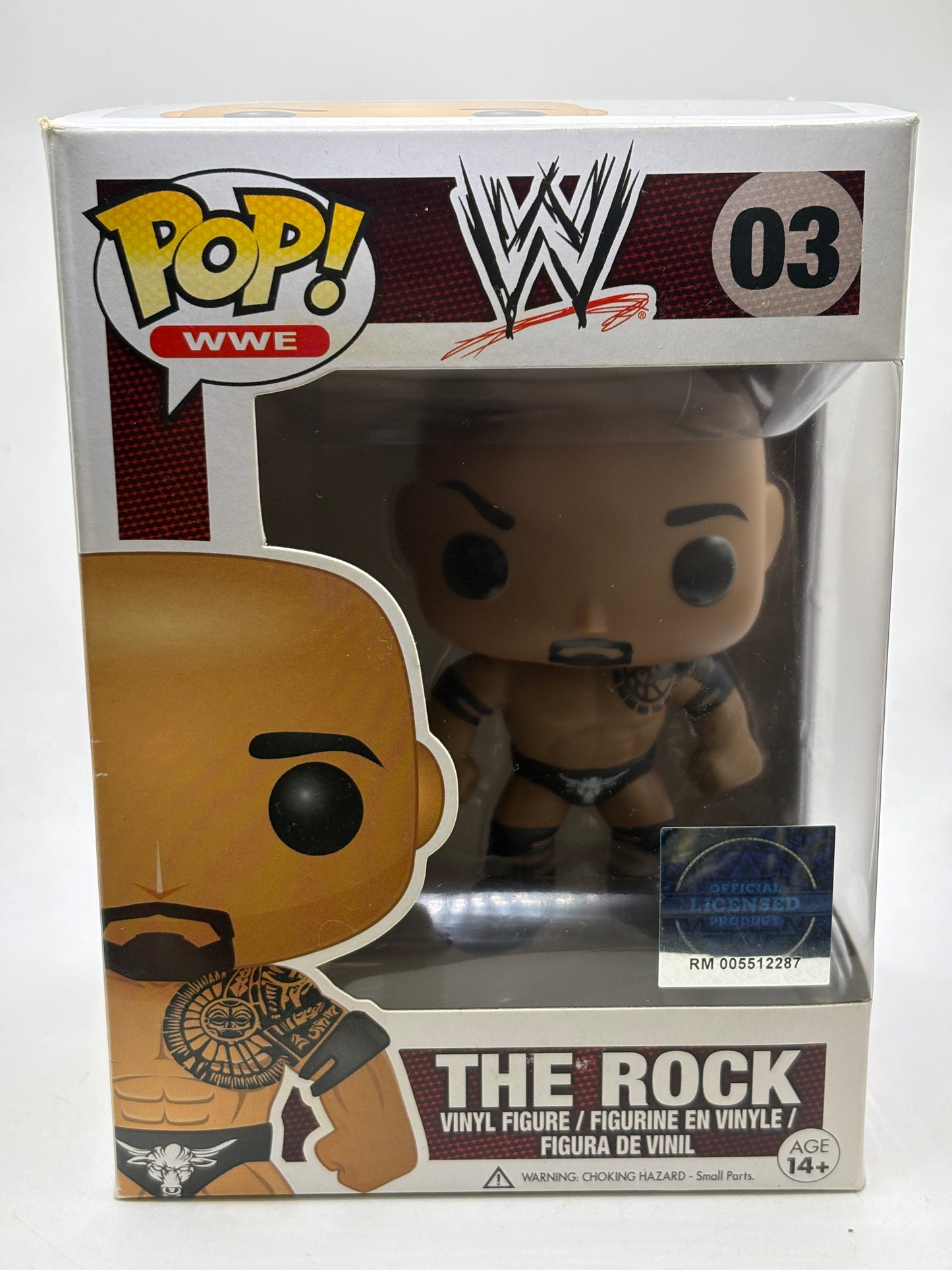 Funko POP! WWE #03 The Rock Vinyl Figure