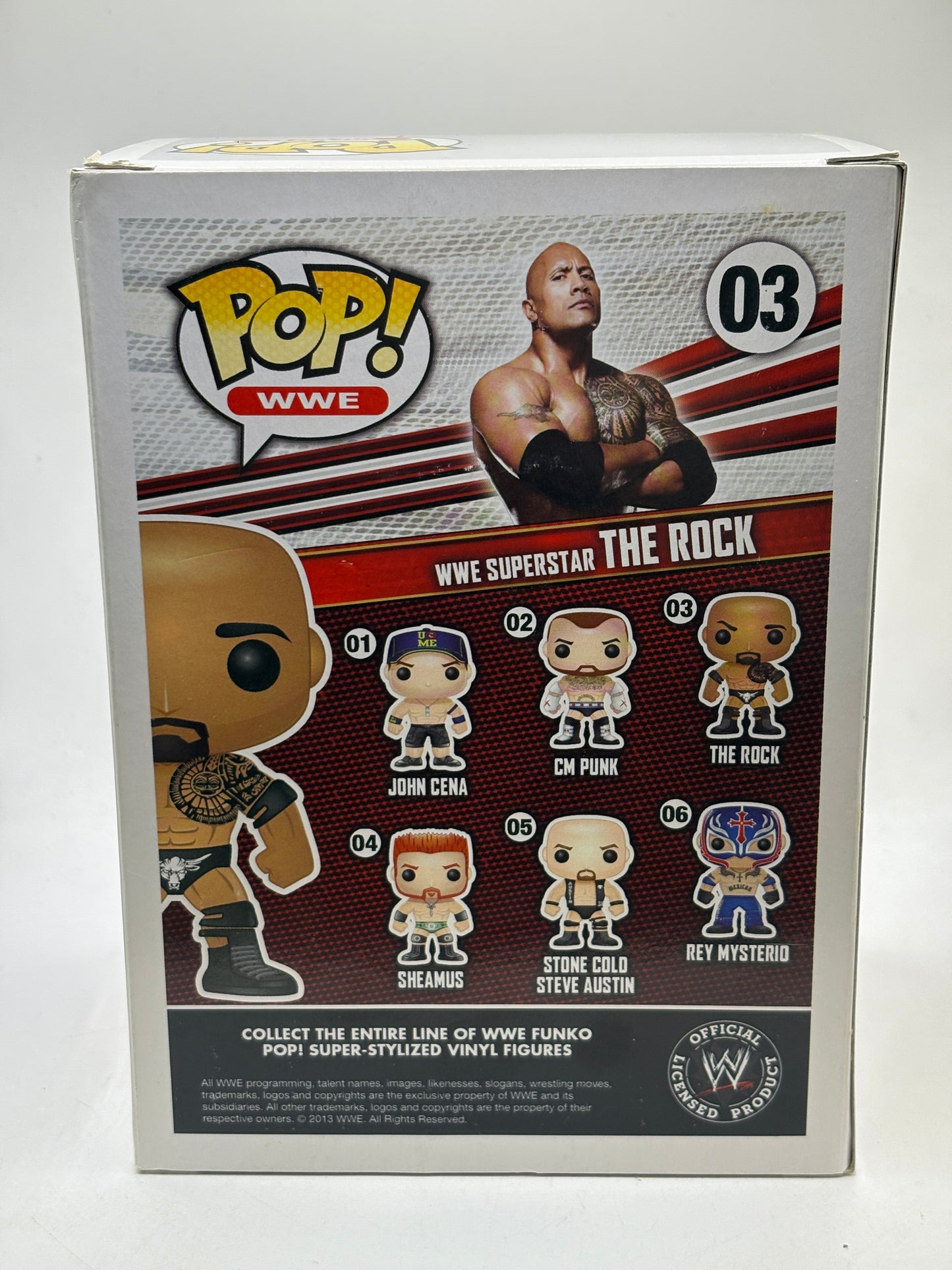 Funko POP! WWE #03 The Rock Vinyl Figure