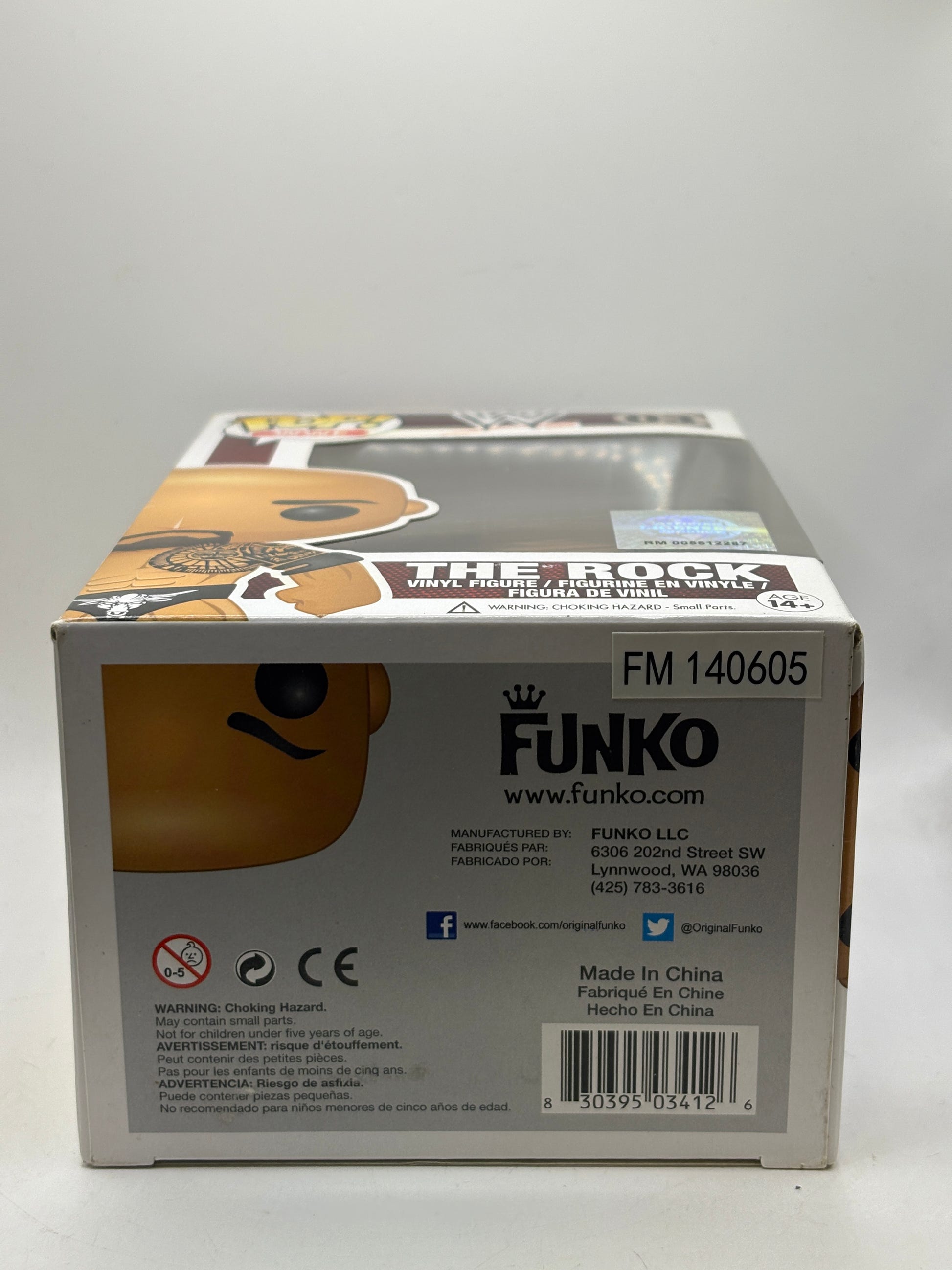 Funko POP! WWE #03 The Rock Vinyl Figure image 6