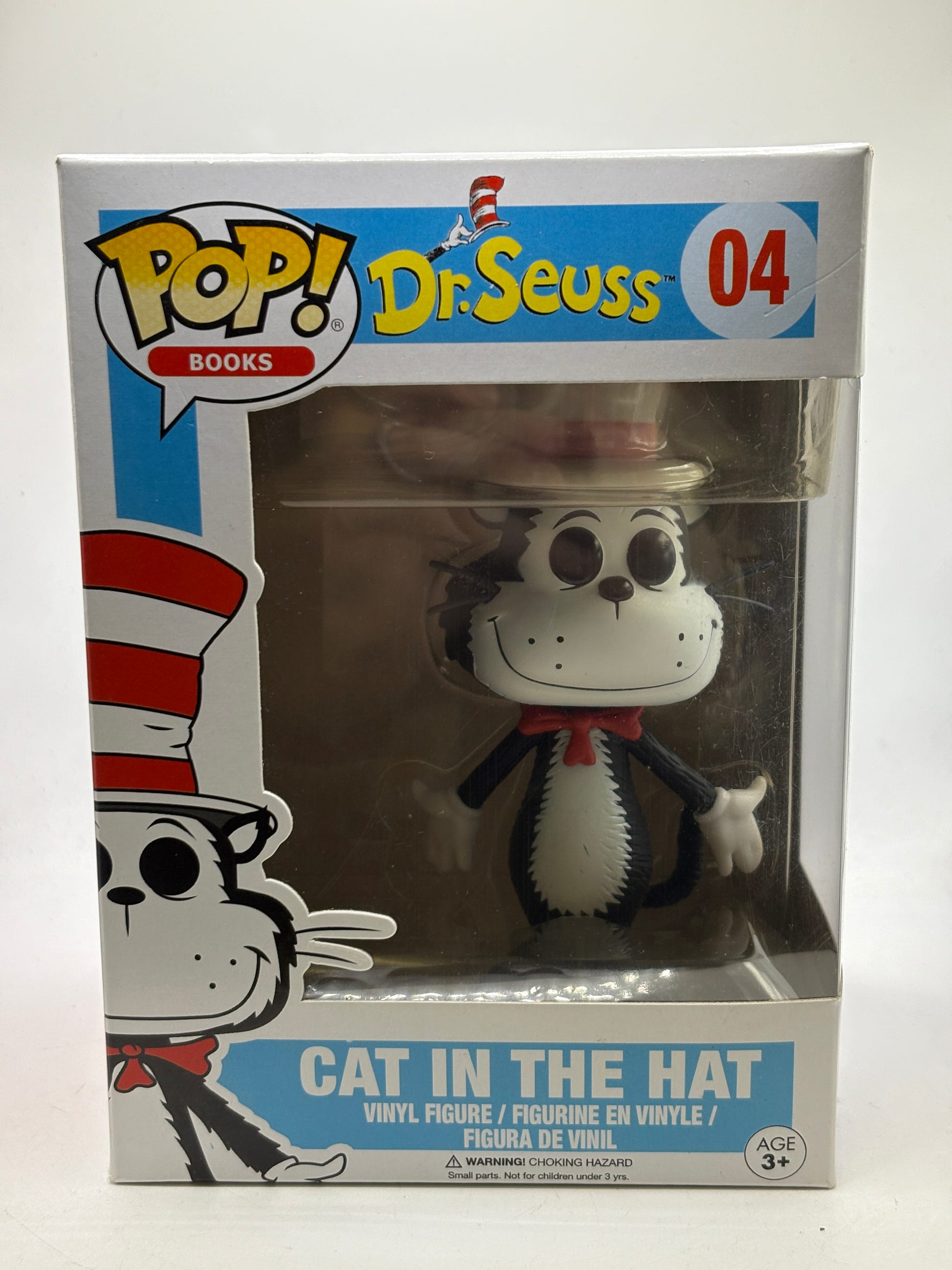 Funko POP! Books Dr Seuss #04 Cat in the Hat Vinyl Figure image 1