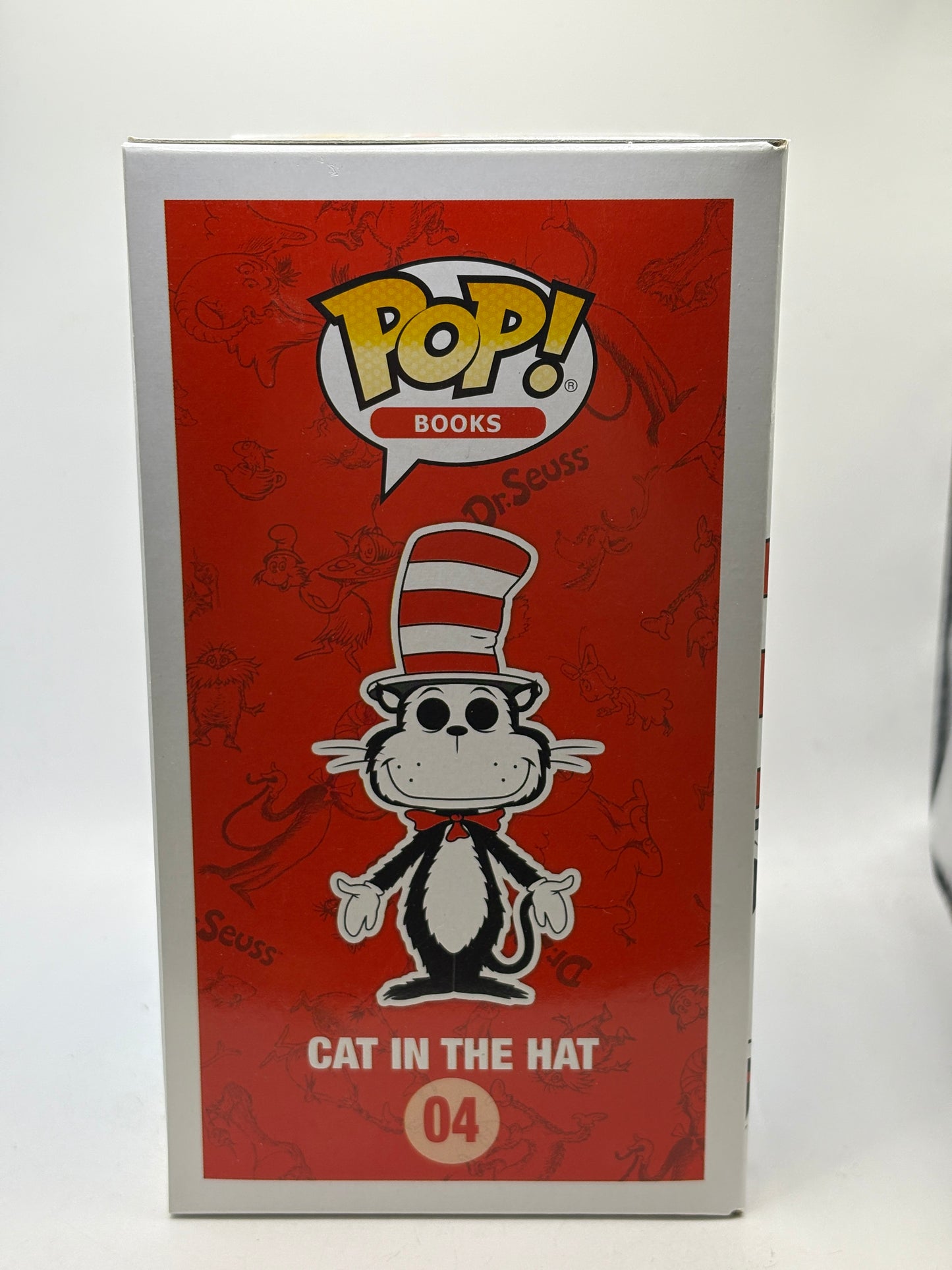 Funko POP! Books Dr Seuss #04 Cat in the Hat Vinyl Figure