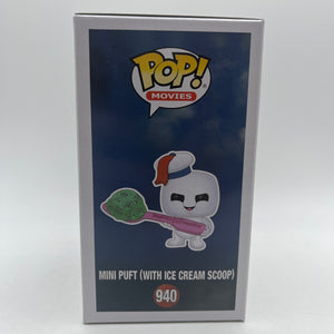 Funko POP! Movies Ghostbusters Afterlife Mini Puft (With Ice Cream Scoop) #940 FRENLY BRICKS - Open 7 Days