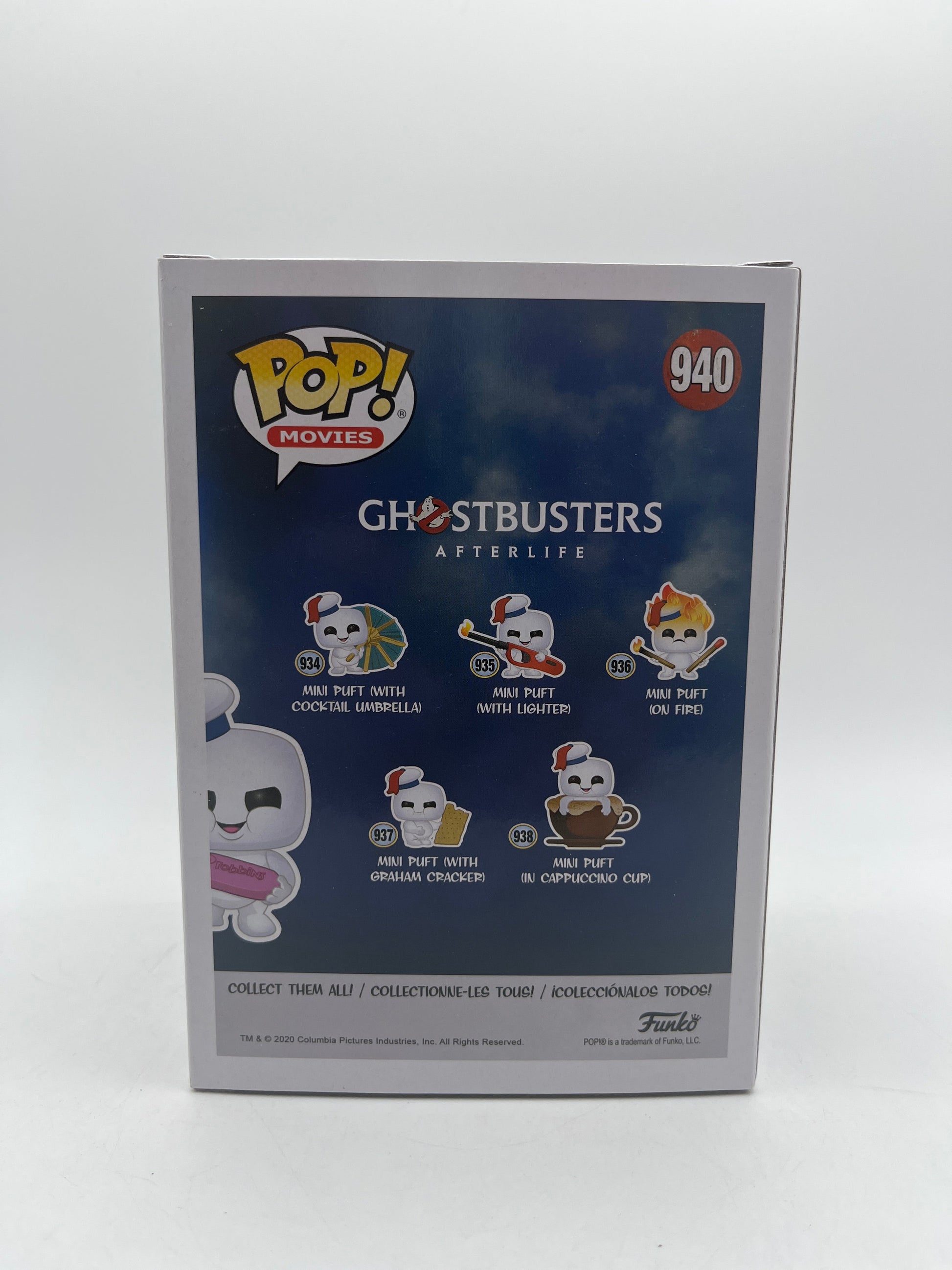 Funko POP! Movies Ghostbusters Afterlife Mini Puft (With Ice Cream Scoop) #940 FRENLY BRICKS - Open 7 Days