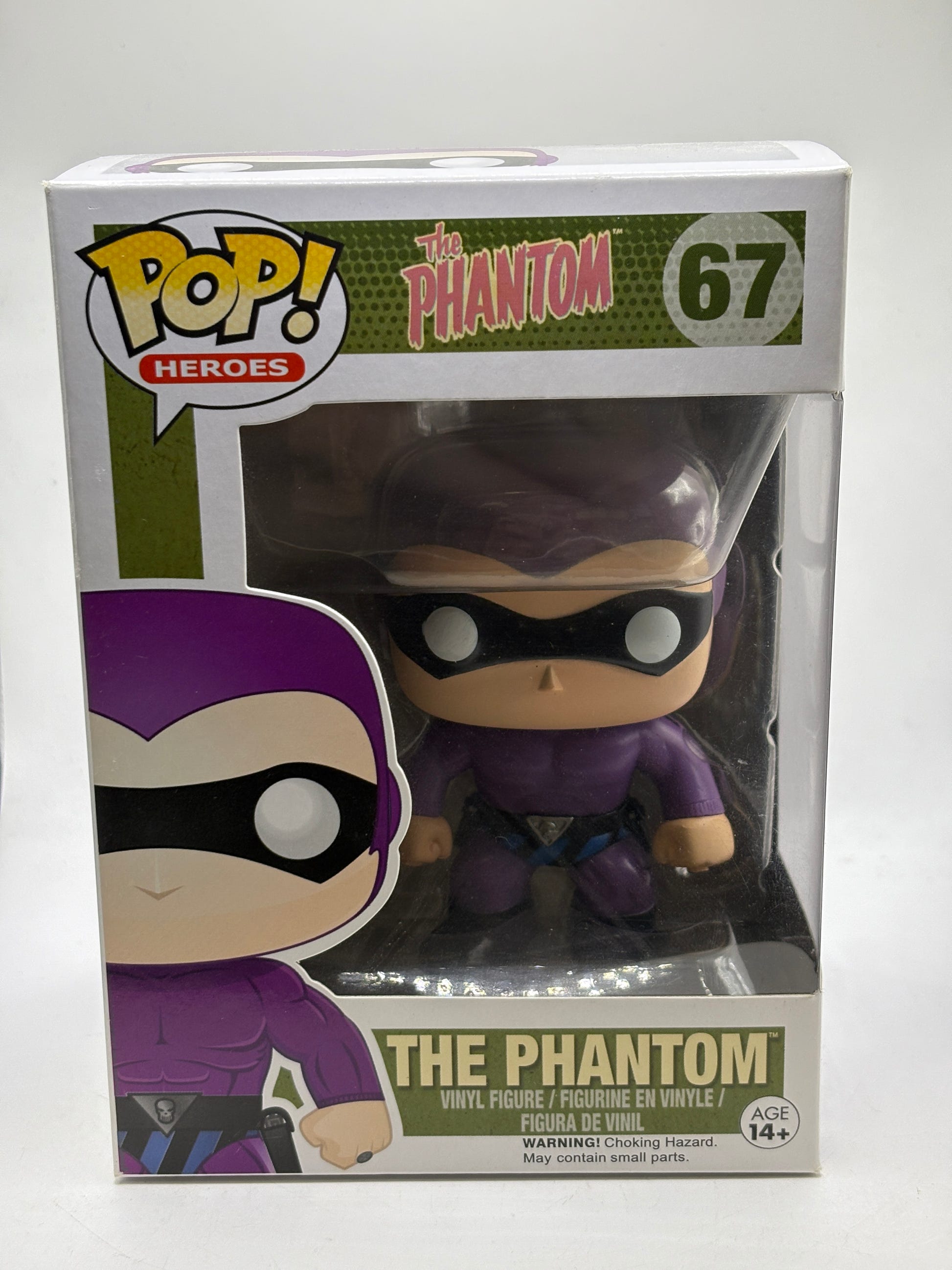 Funko POP! Heroes The Phantom #67 The Phantom Vinyl Figure image 1