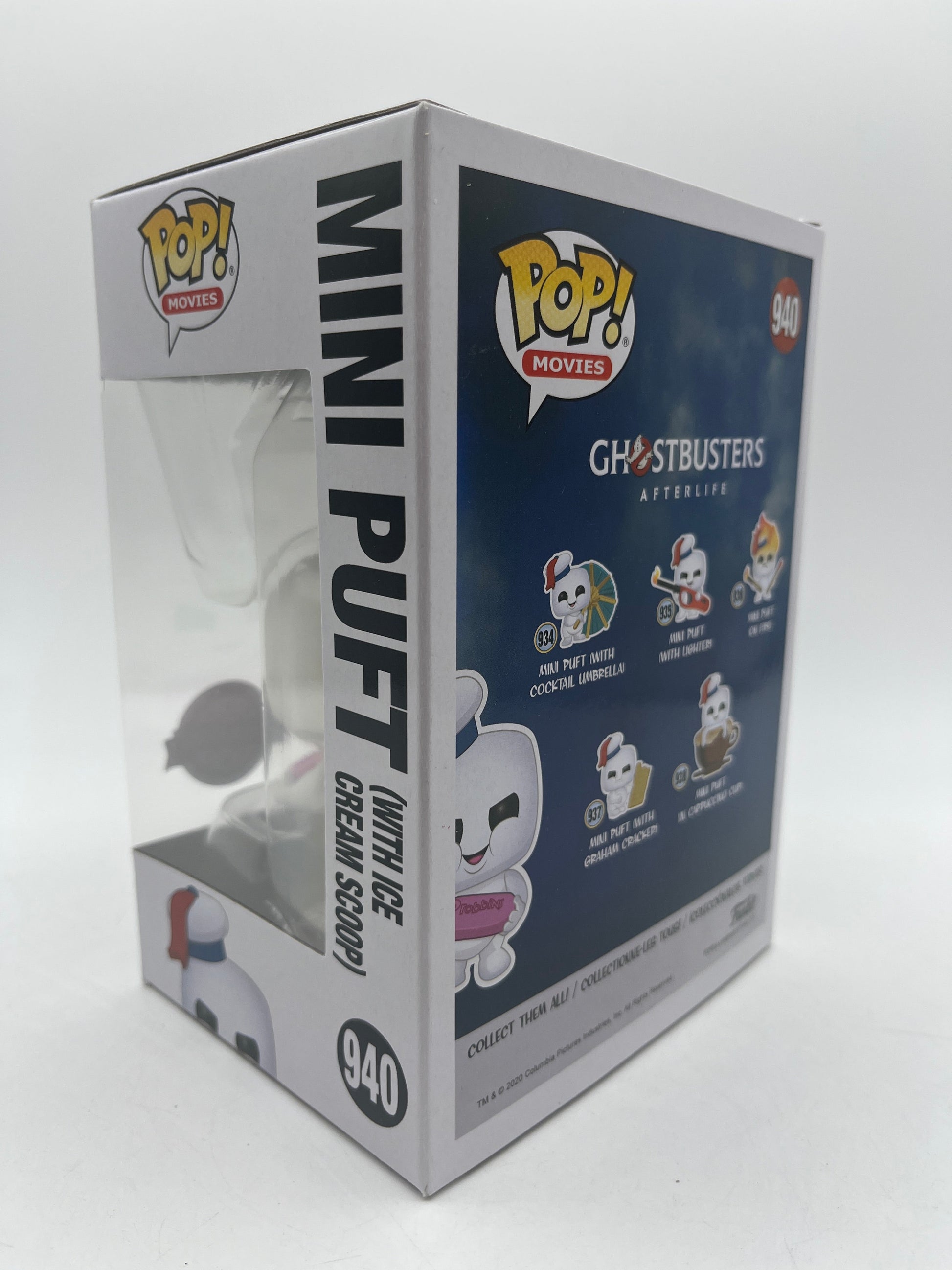Funko POP! Movies Ghostbusters Afterlife Mini Puft (With Ice Cream Scoop) #940 FRENLY BRICKS - Open 7 Days