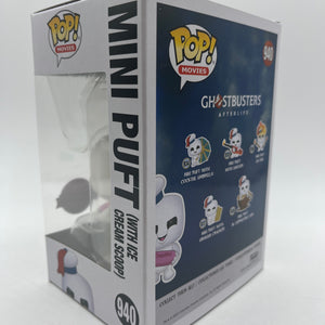 Funko POP! Movies Ghostbusters Afterlife Mini Puft (With Ice Cream Scoop) #940 FRENLY BRICKS - Open 7 Days