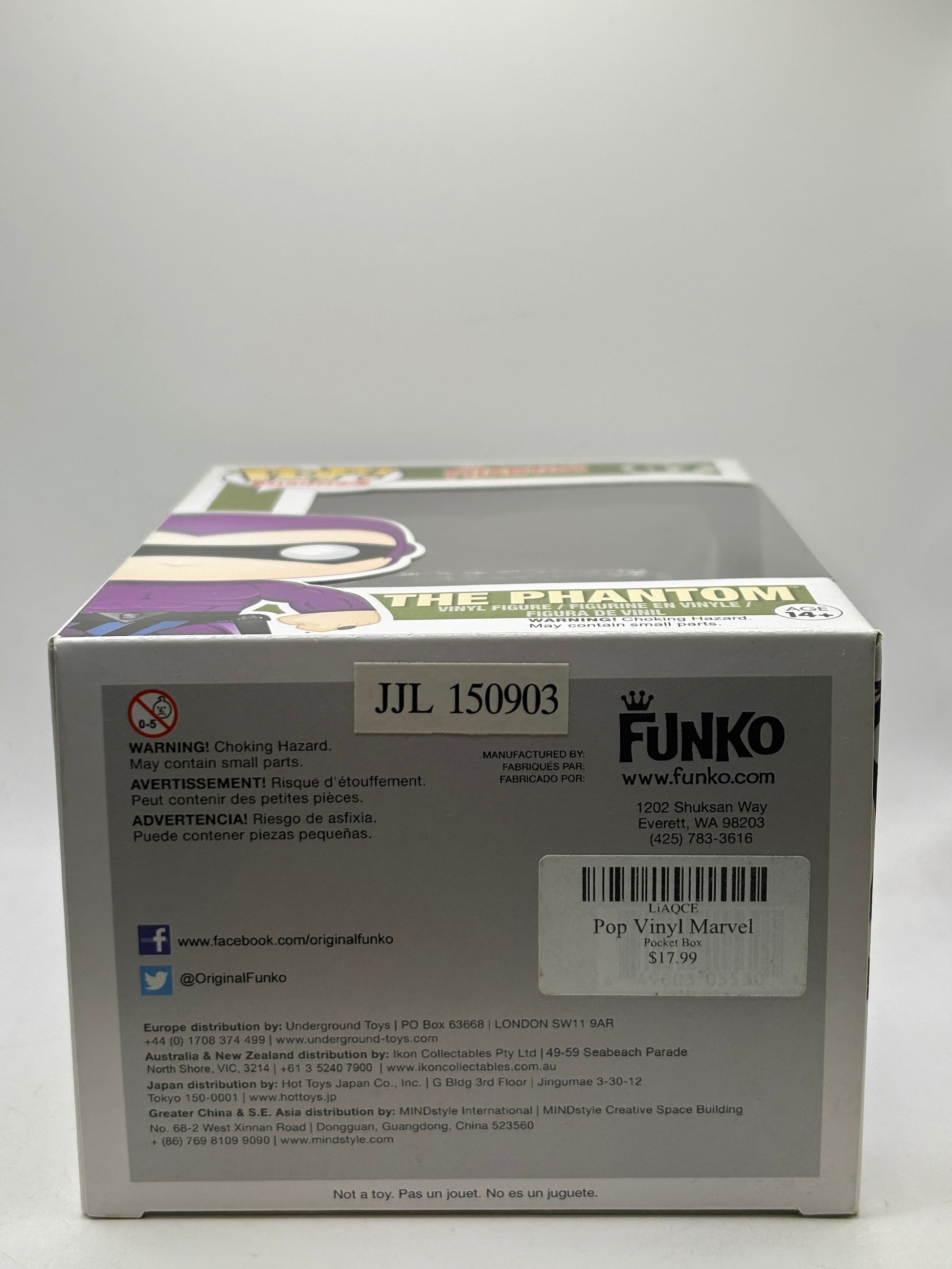 Funko POP! Heroes The Phantom #67 The Phantom Vinyl Figure image 6