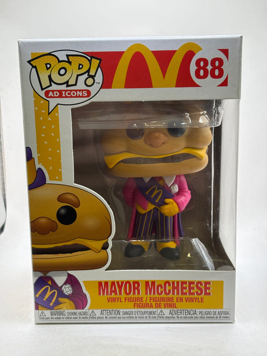Funko POP! Ad Icons McDonalds #88 Mayor McCheese Vinyl Figure