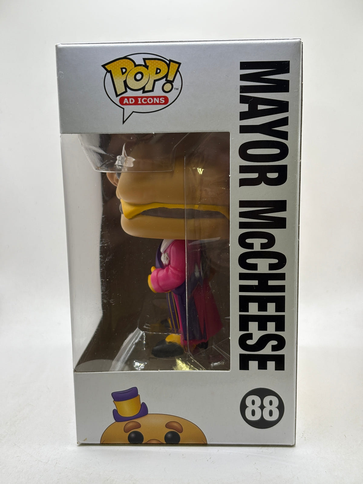 Funko POP! Ad Icons McDonalds #88 Mayor McCheese Vinyl Figure image 2
