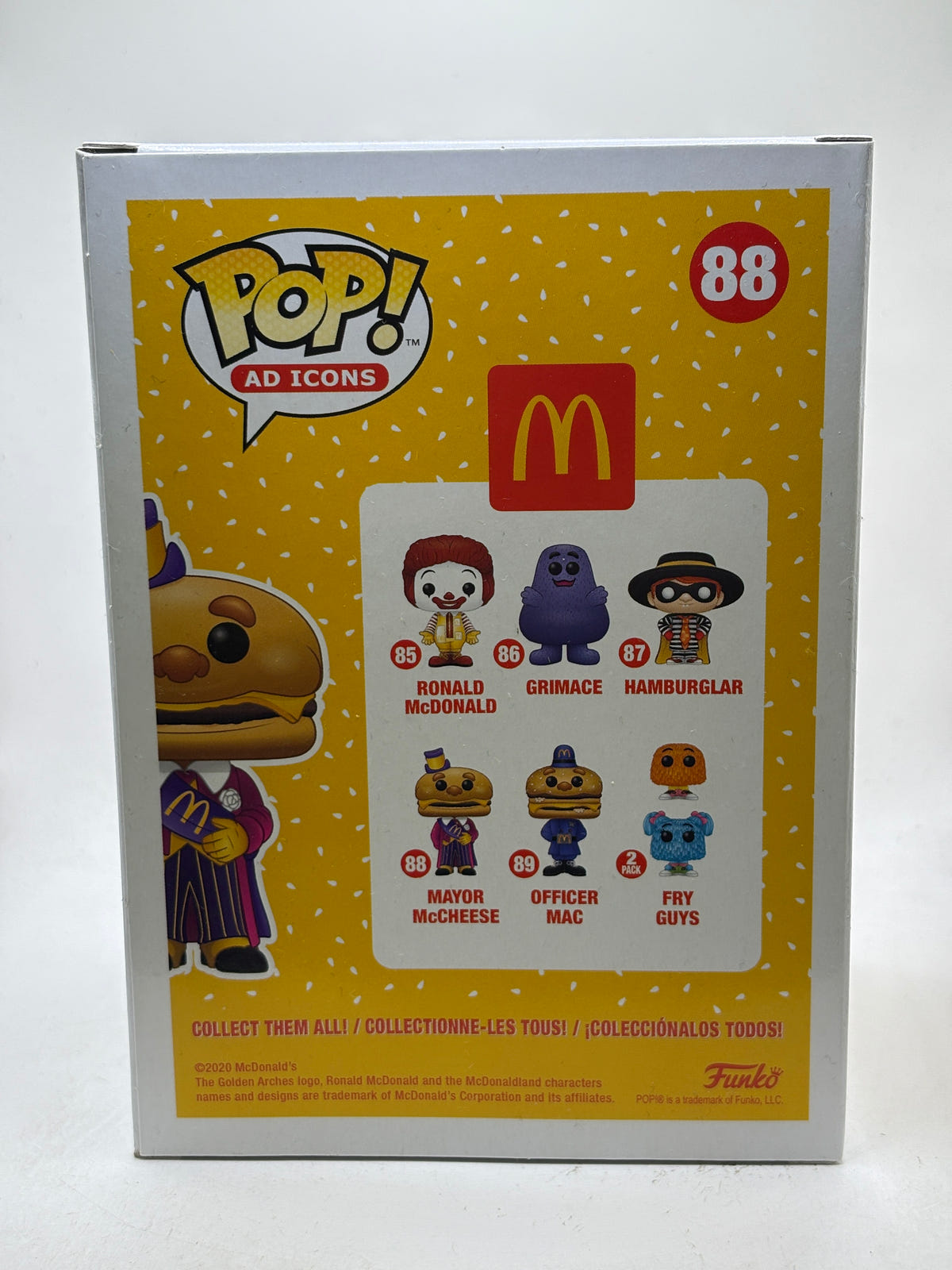 Funko POP! Ad Icons McDonalds #88 Mayor McCheese Vinyl Figure image 3