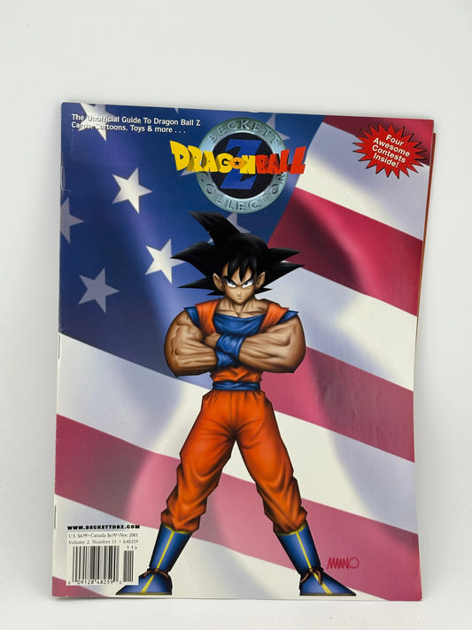 Beckett Collectors Dragon Ball Z Magazine Volume 2 Number 11 Goku