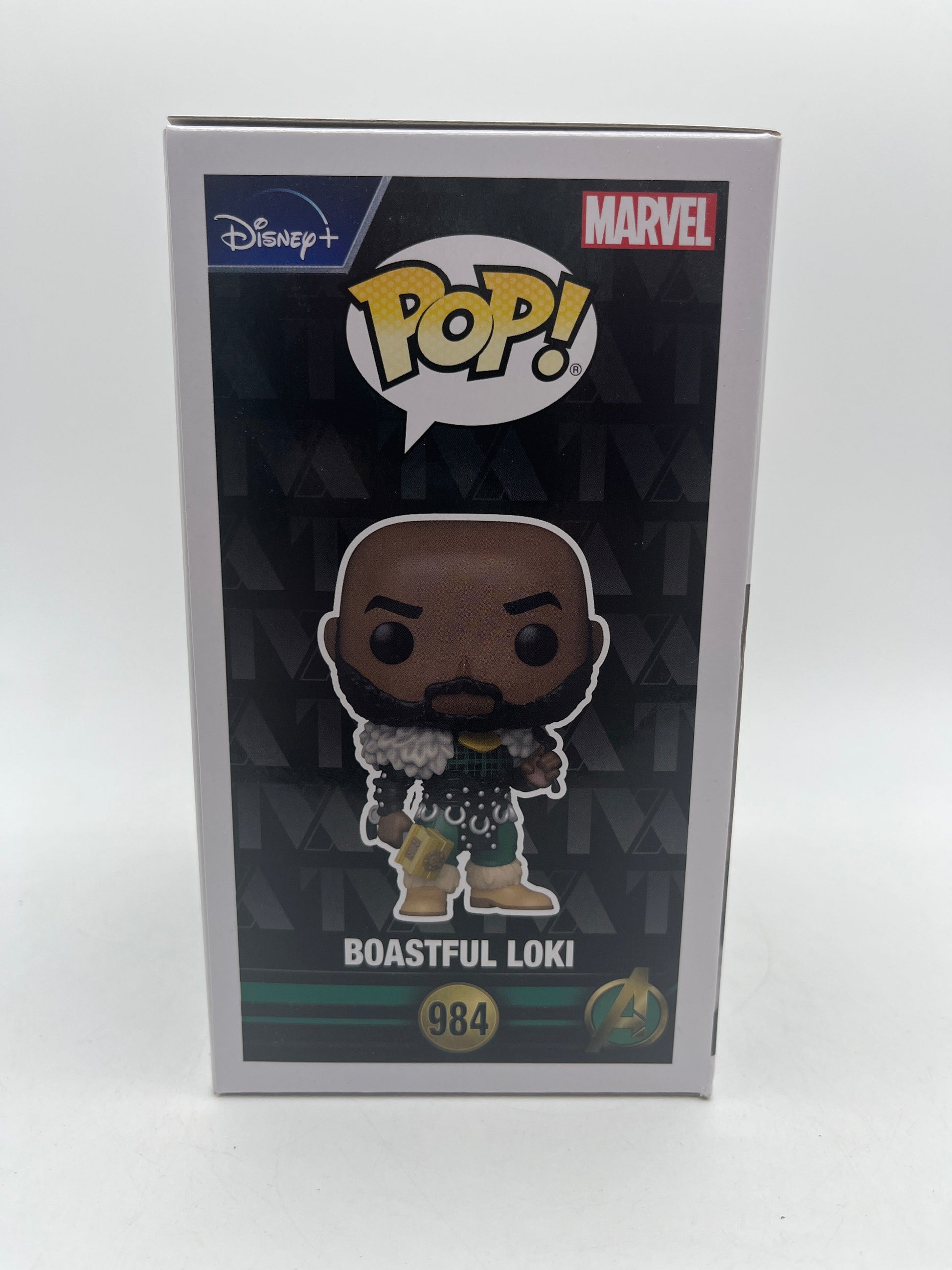 Funko POP! Marvel Studios Loki "Boastful Loki" #984 2022 Wonderous Convention FRENLY BRICKS - Open 7 Days
