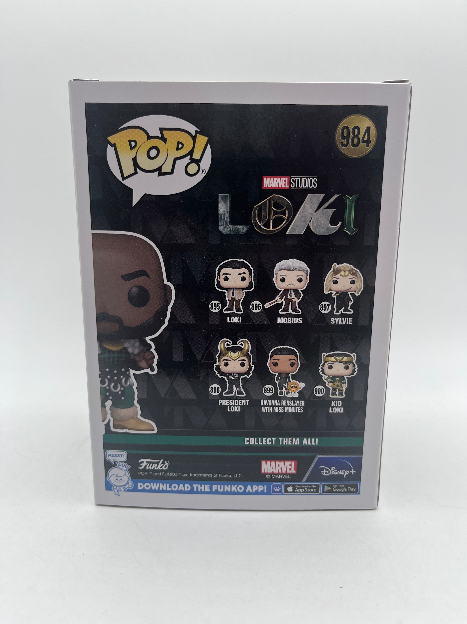 Funko POP! Marvel Studios Loki "Boastful Loki" #984 2022 Wonderous Convention FRENLY BRICKS - Open 7 Days