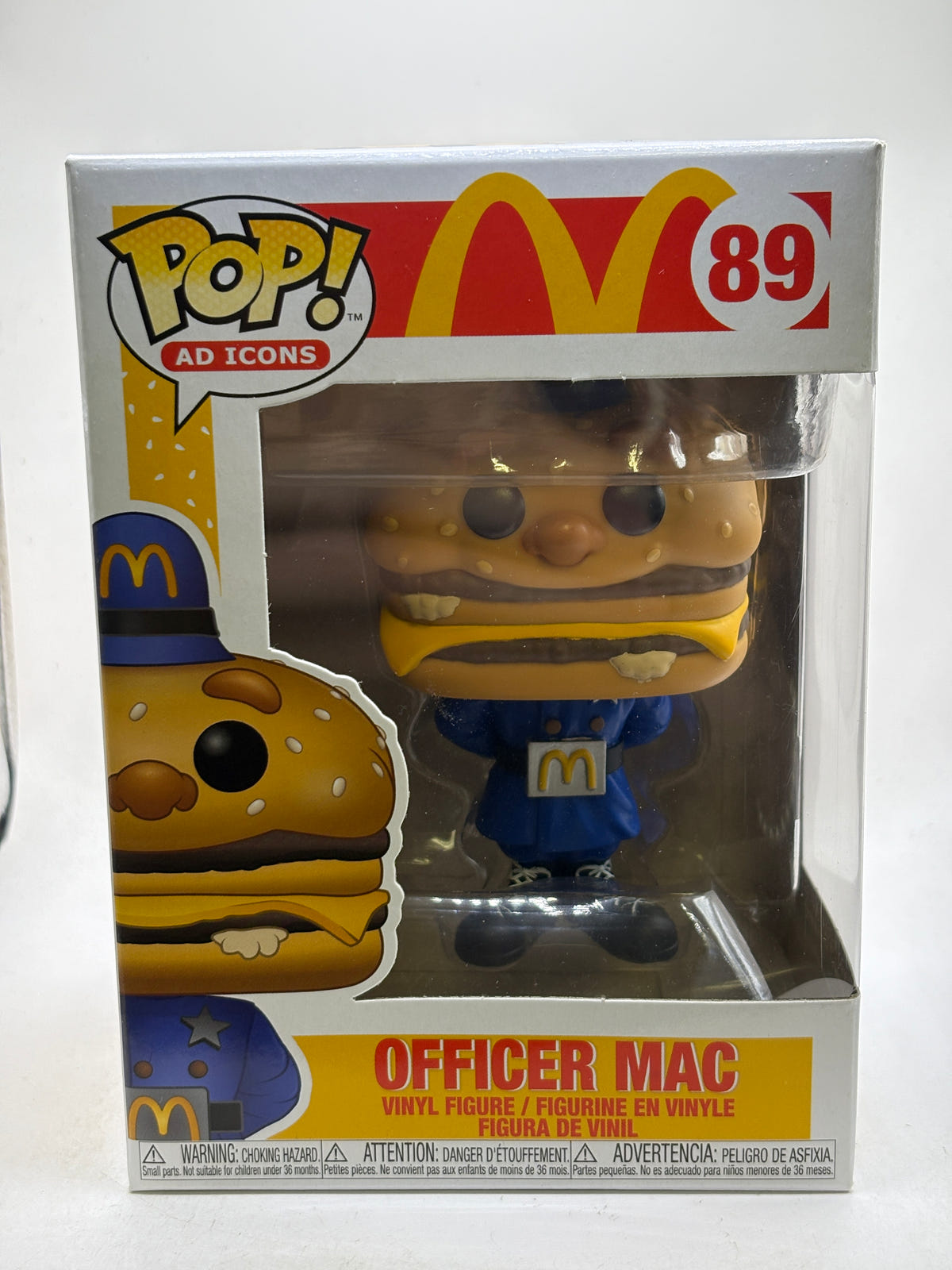 Funko POP! Ad Icons McDonalds #89 Officer Mac Vinyl Figure image 1