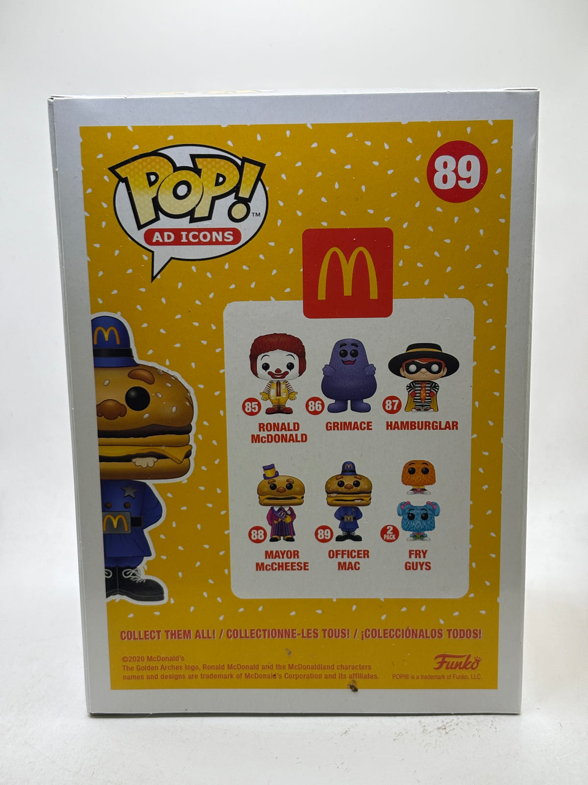 Funko POP! Ad Icons McDonalds #89 Officer Mac Vinyl Figure image 3