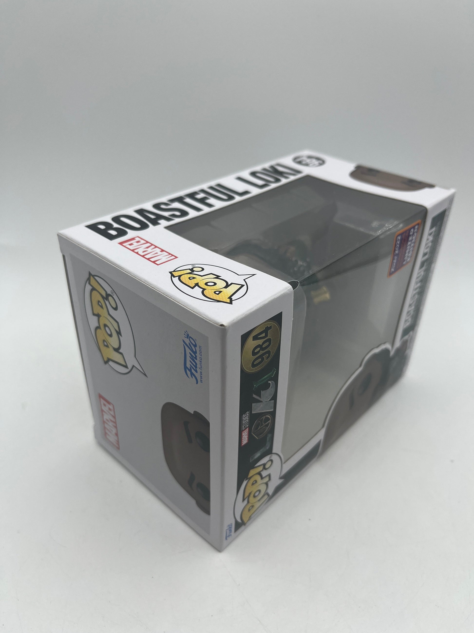 Funko POP! Marvel Studios Loki "Boastful Loki" #984 2022 Wonderous Convention FRENLY BRICKS - Open 7 Days