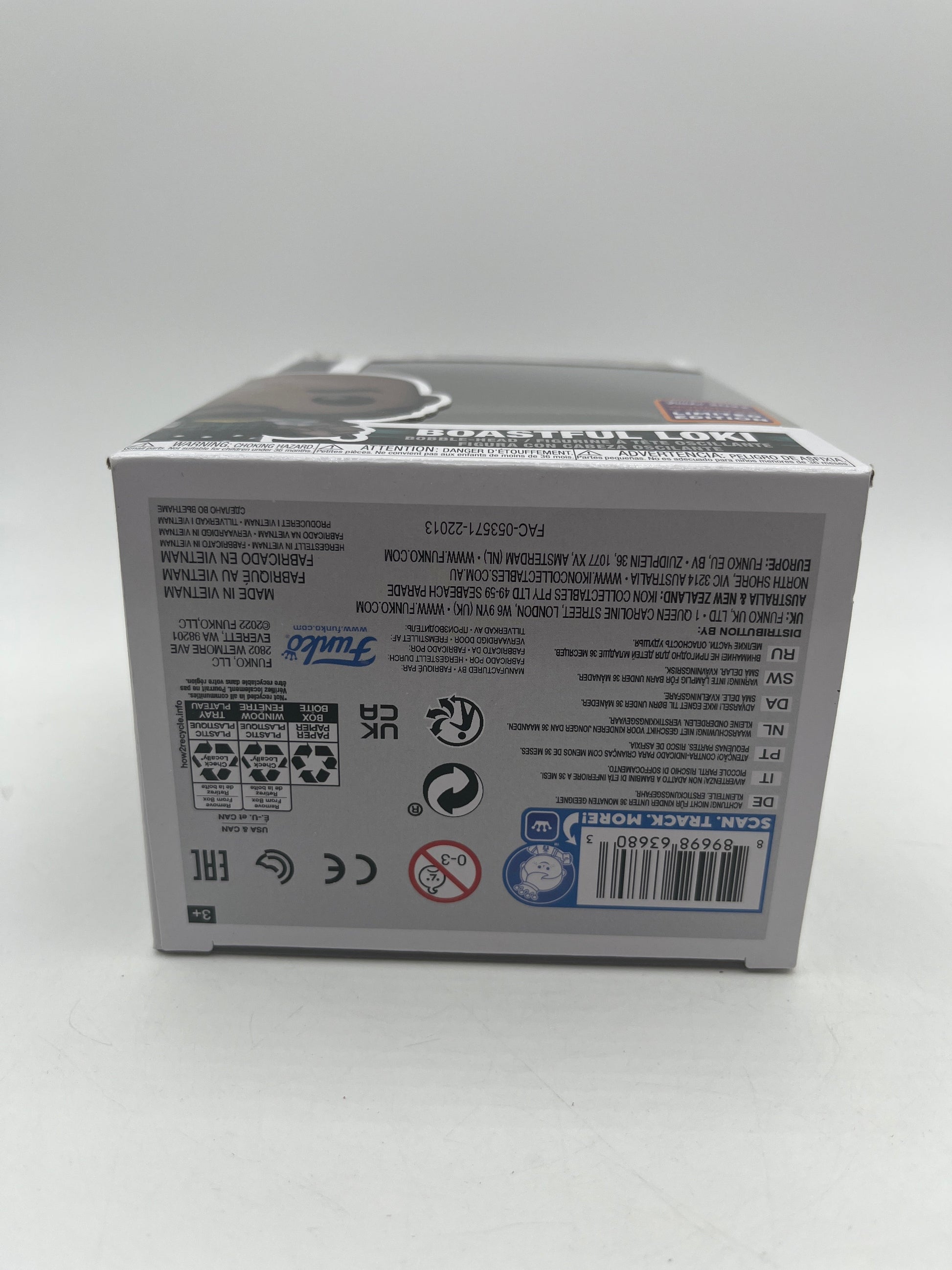 Funko POP! Marvel Studios Loki "Boastful Loki" #984 2022 Wonderous Convention FRENLY BRICKS - Open 7 Days