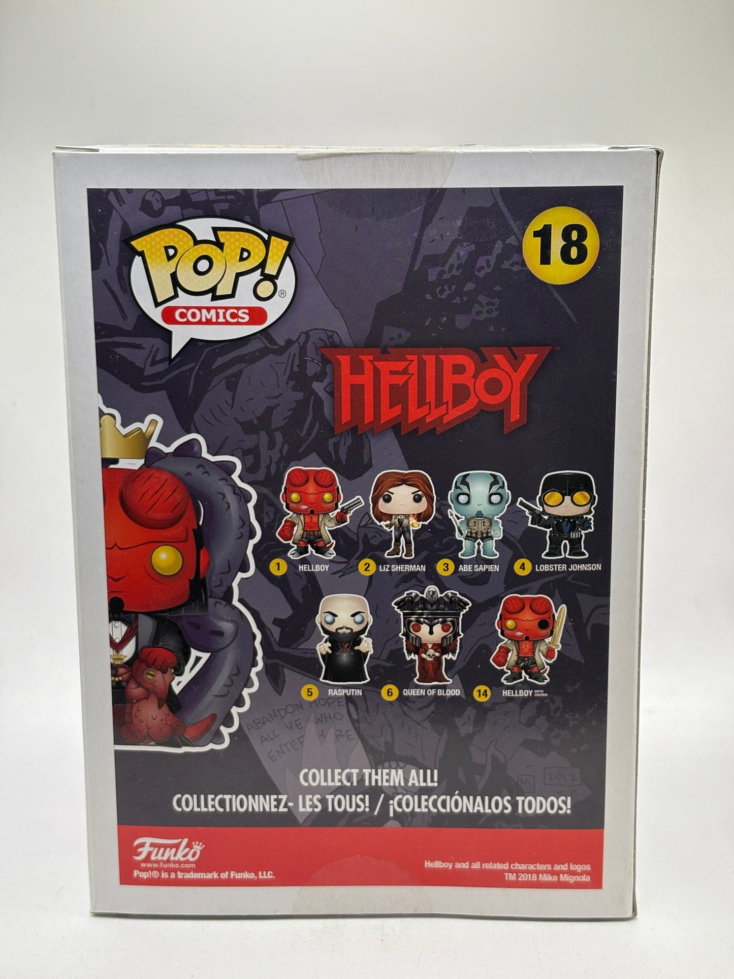 Funko POP! Comics Hellboy #18 Hellboy in Suit 2018 Summer Convention
