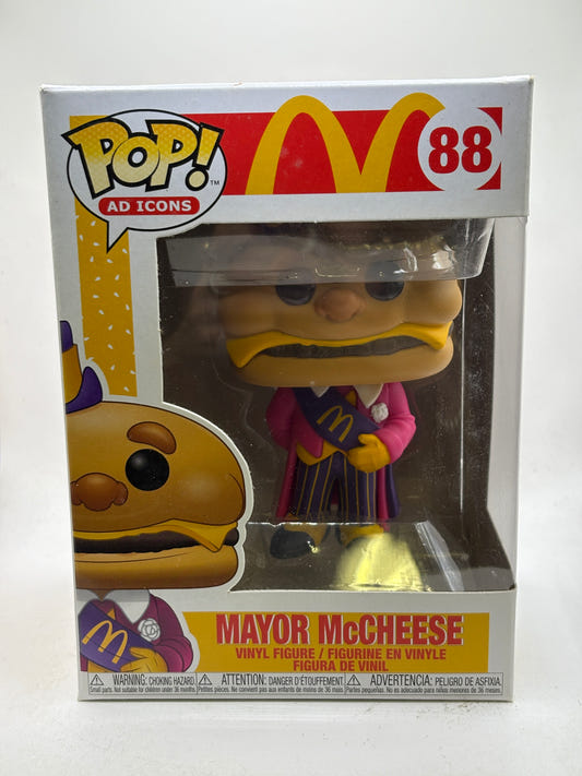 Funko POP! Ad Icons McDonalds #88 Mayor McCheese Vinyl Figure