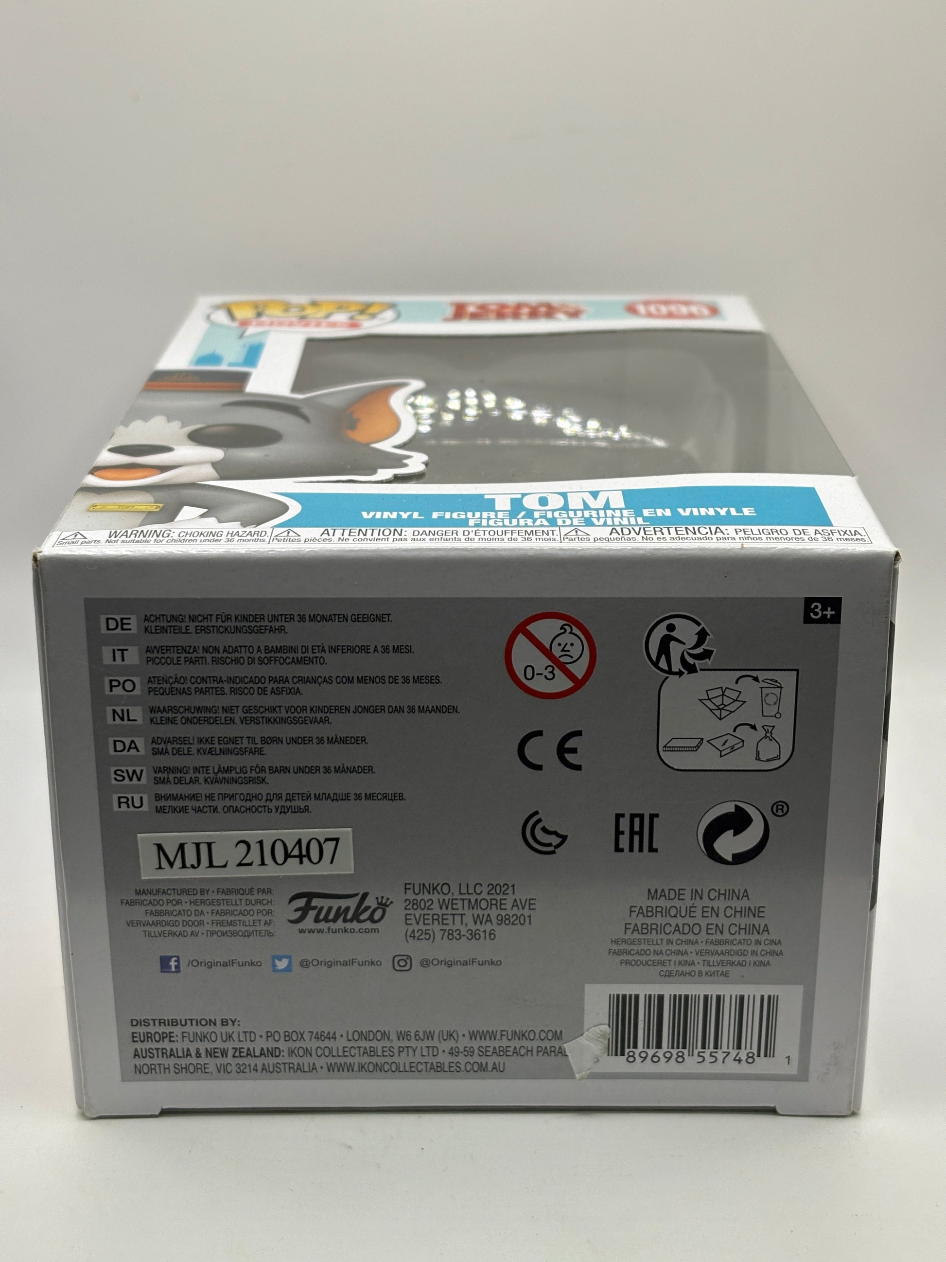 Funko POP! Movies Tom & Jerry #1096 Tom Vinyl Figure FRENLY BRICKS - Open 7 Days