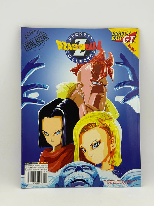 Beckett Collectors Dragon Ball Z Magazine Volume 4 Number 3 Adroids FRENLY BRICKS - Open 7 Days