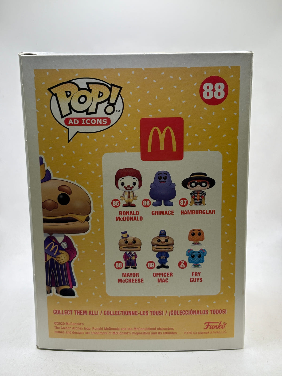 Funko POP! Ad Icons McDonalds #88 Mayor McCheese Vinyl Figure image 3