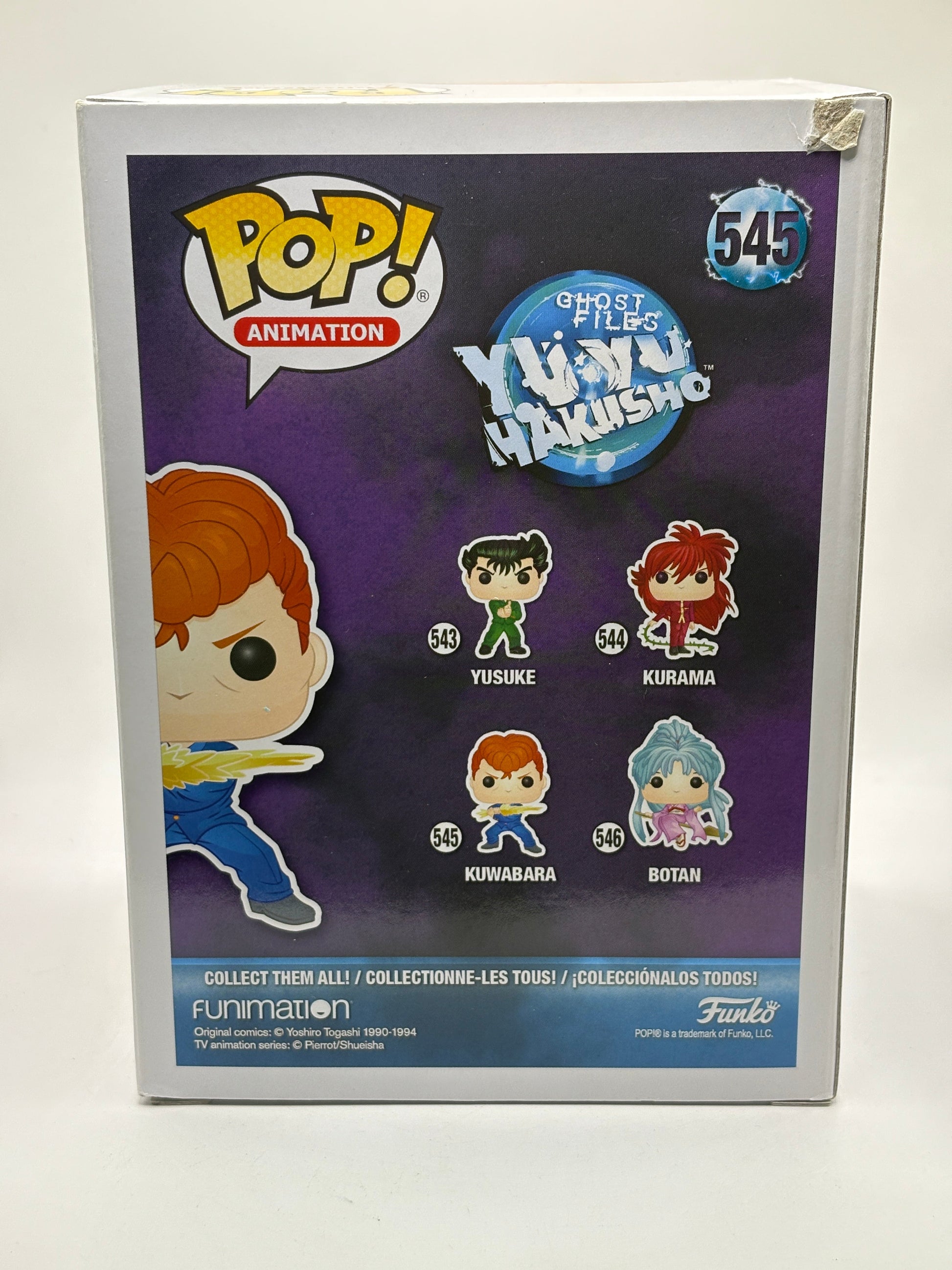 Funko POP! Animation YuYu Hakusho #545 Kuwabara Vinyl Figure FRENLY BRICKS - Open 7 Days
