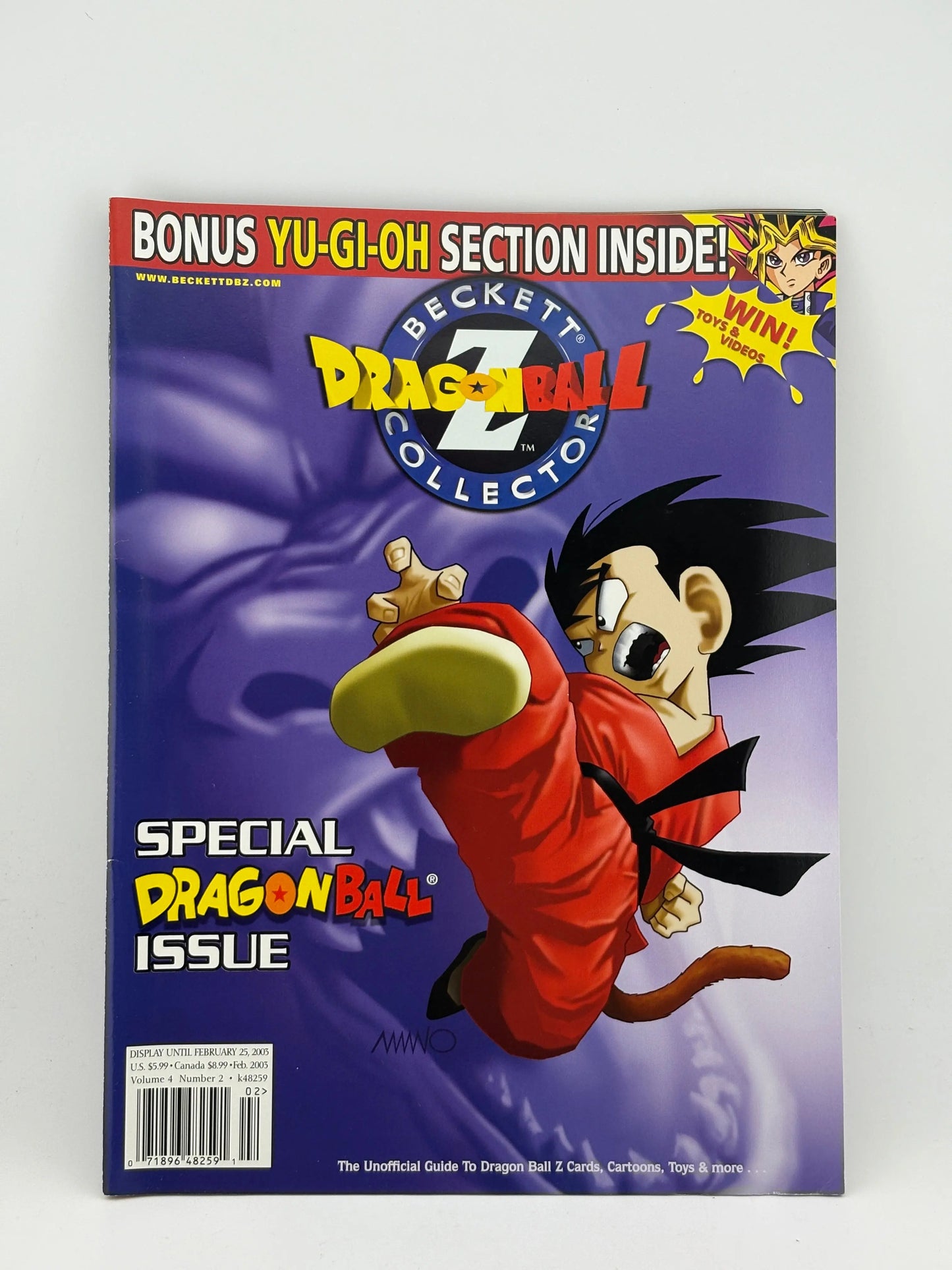Beckett Collectors Dragon Ball Z Magazine Volume 4 Number 2 Son Goku FRENLY BRICKS - Open 7 Days