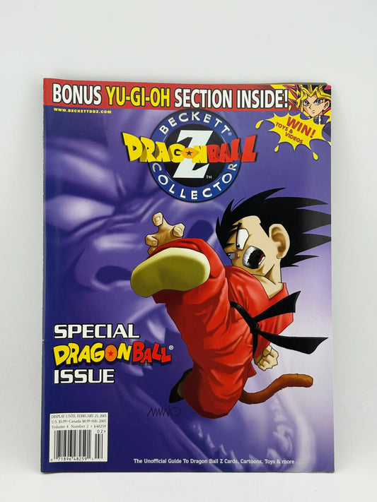 Beckett Collectors Dragon Ball Z Magazine Volume 4 Number 2 Son Goku FRENLY BRICKS - Open 7 Days