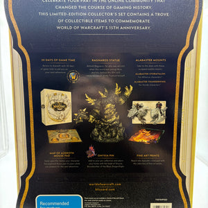 World of Warcraft: 15th Anniversary Collectors Edition 2019 - FACTORY SEALED FRENLY BRICKS - Open 7 Days