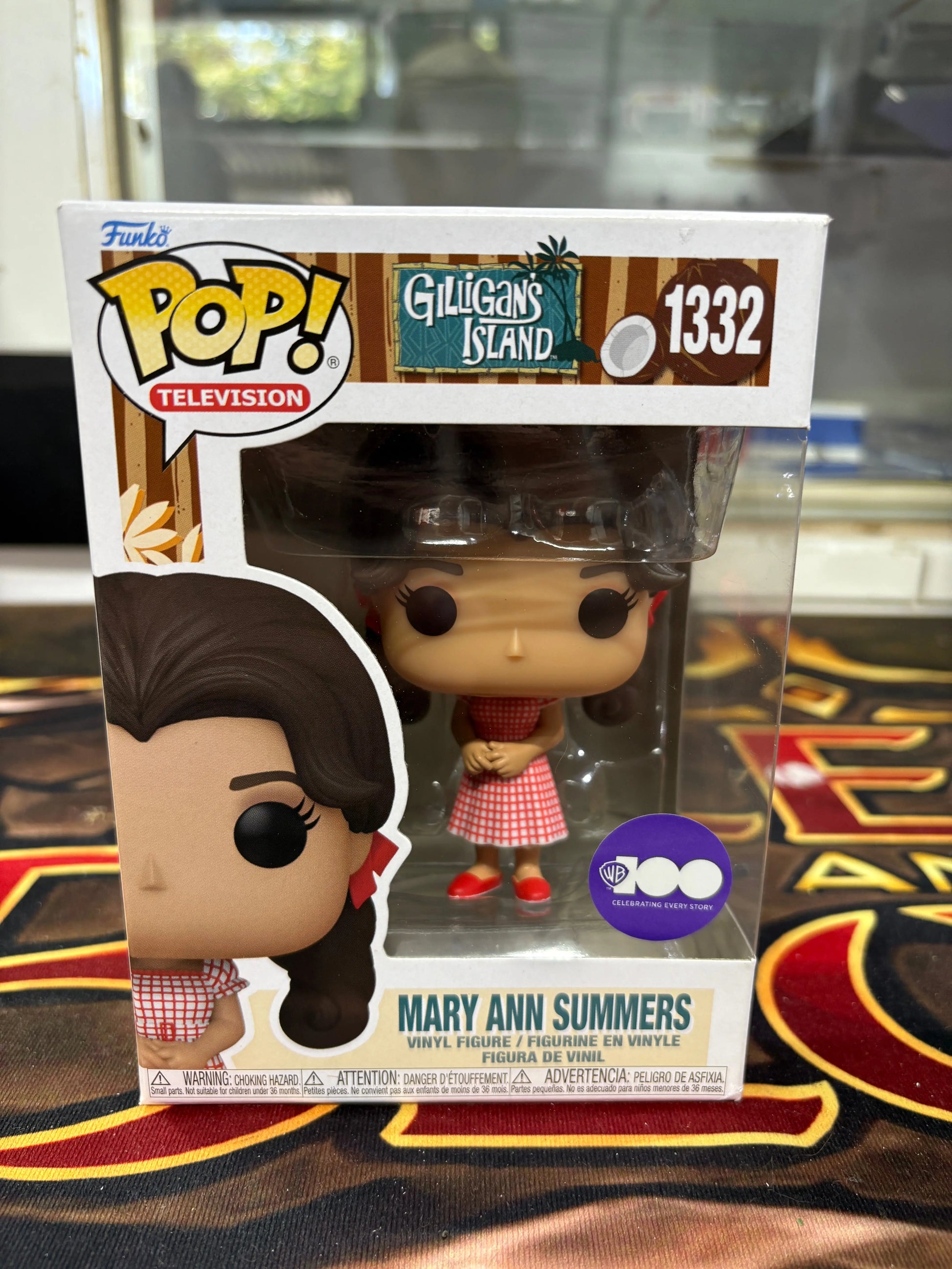 Funko Pop Mary Ann Summers 1332 Gilligan's Island Television WB Exclusive FRENLY BRICKS - Open 7 Days