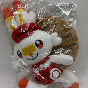Pokemon Scorbunny Waiter Mascot Pokemon Cafe Limited Japan A756 Plush Keychain FRENLY BRICKS - Open 7 Days