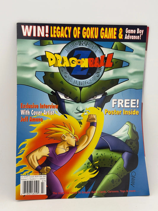 Beckett Collectors Dragon Ball Z Magazine Volume 3 Number 7 Gohan Cell FRENLY BRICKS - Open 7 Days
