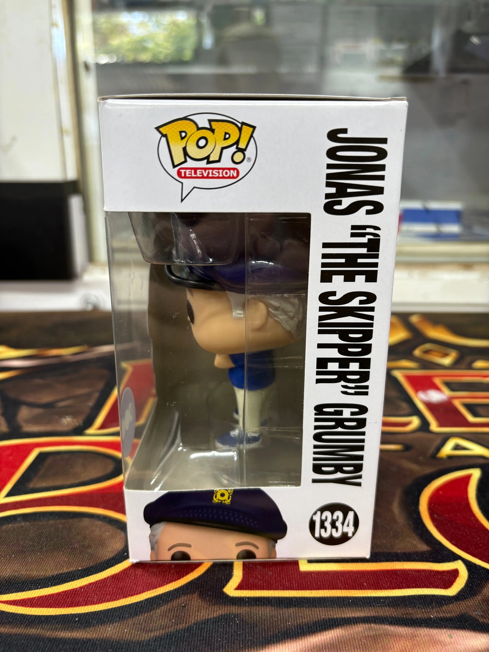 Jonas "The Skipper" Grumby Gillian's Island #1334 Pop Vinyl FRENLY BRICKS - Open 7 Days