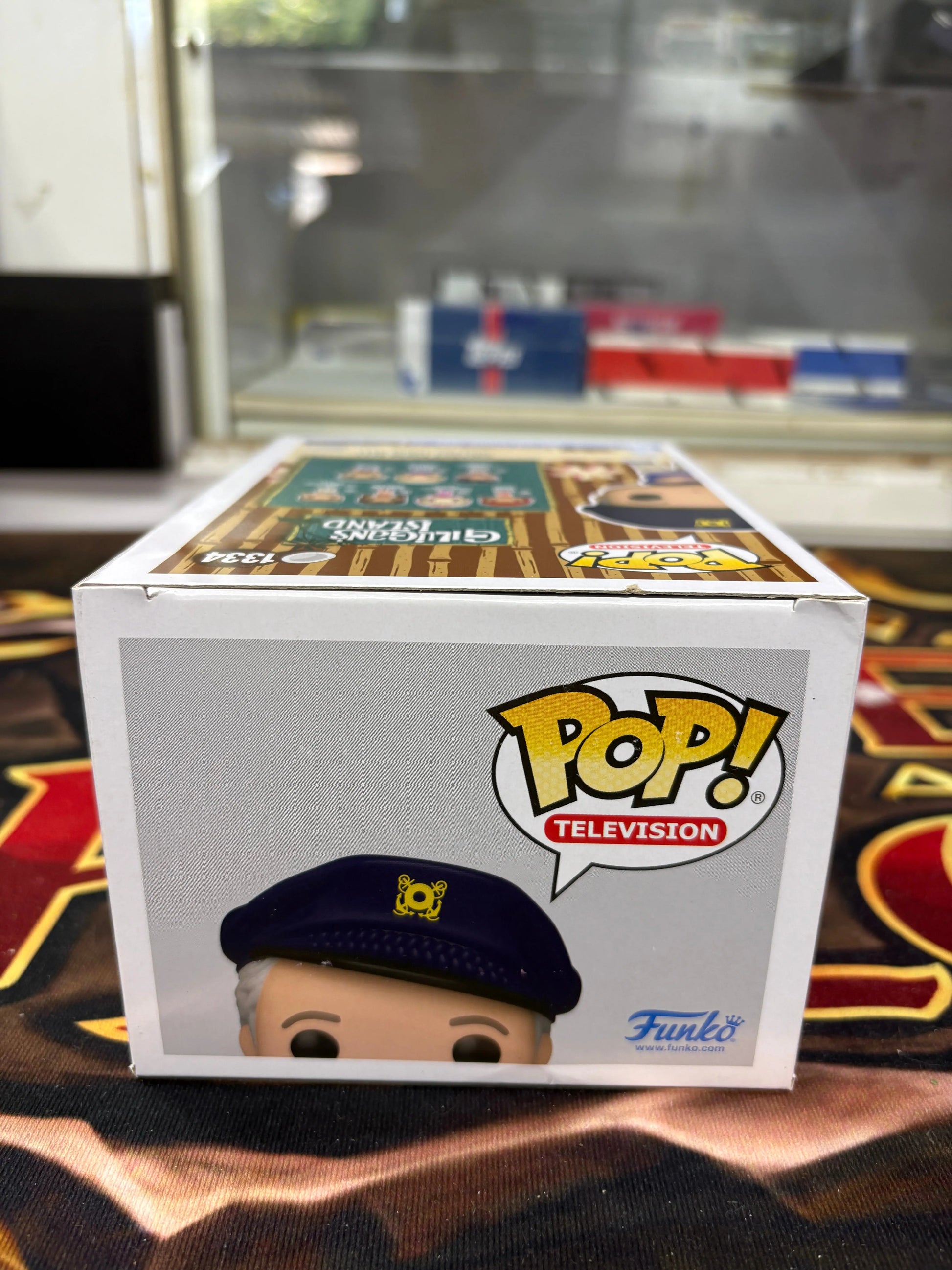 Jonas "The Skipper" Grumby Gillian's Island #1334 Pop Vinyl FRENLY BRICKS - Open 7 Days