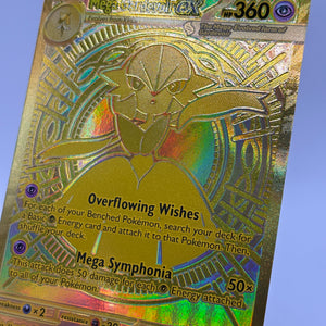 Pokemon TCG Mega Evolutions - Mega Gardevoir EX 187/132 Gold Card SEE PHOTOS FRENLY BRICKS - Open 7 Days