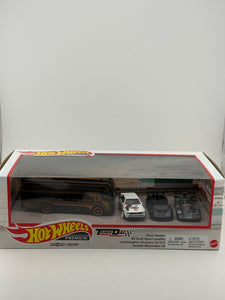 Hot Wheels Premium 2023 Track Day Euro Hauler Brand New