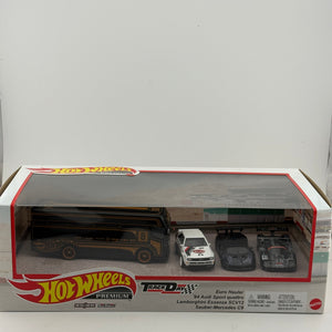 Hot Wheels Premium 2023 Track Day Euro Hauler Brand New FRENLY BRICKS - Open 7 Days