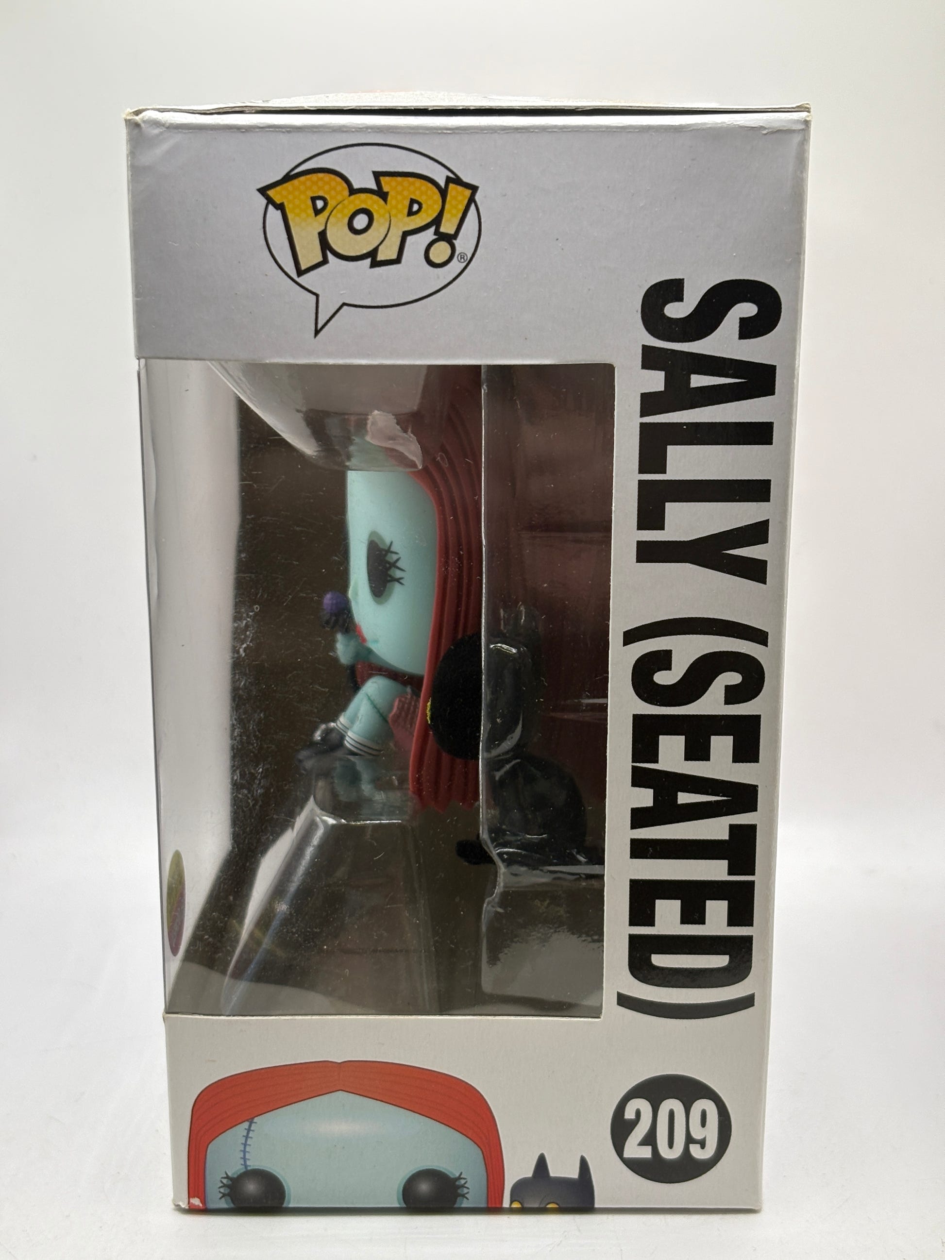 Funko POP! Disney #209 Sally (Seated) Glow Flocked Vinyl Figure image 2