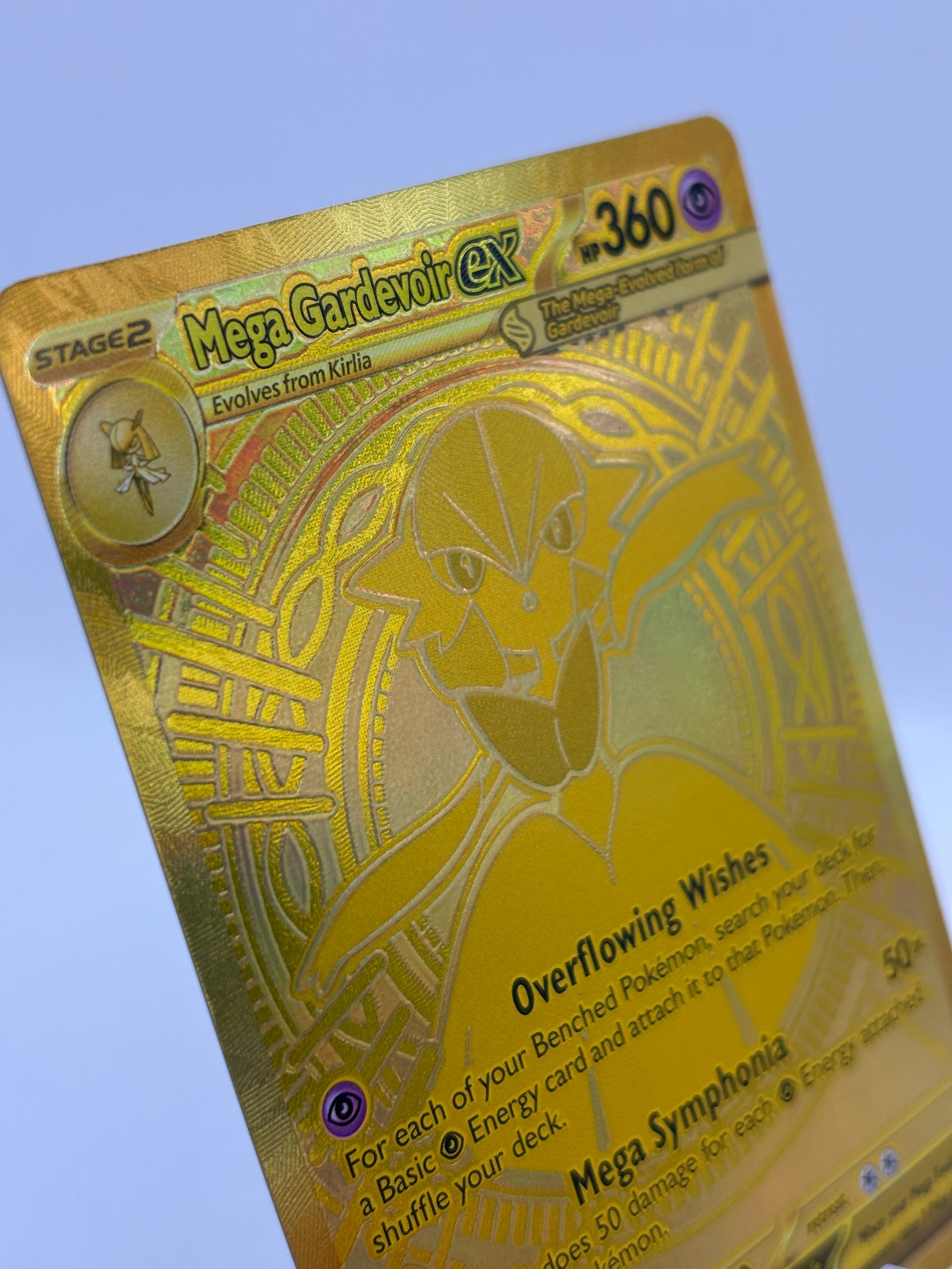 Pokemon TCG Mega Evolutions - Mega Gardevoir EX 187/132 Gold Card SEE PHOTOS FRENLY BRICKS - Open 7 Days