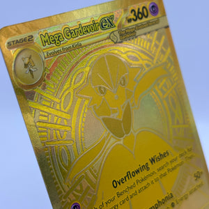 Pokemon TCG Mega Evolutions - Mega Gardevoir EX 187/132 Gold Card SEE PHOTOS FRENLY BRICKS - Open 7 Days