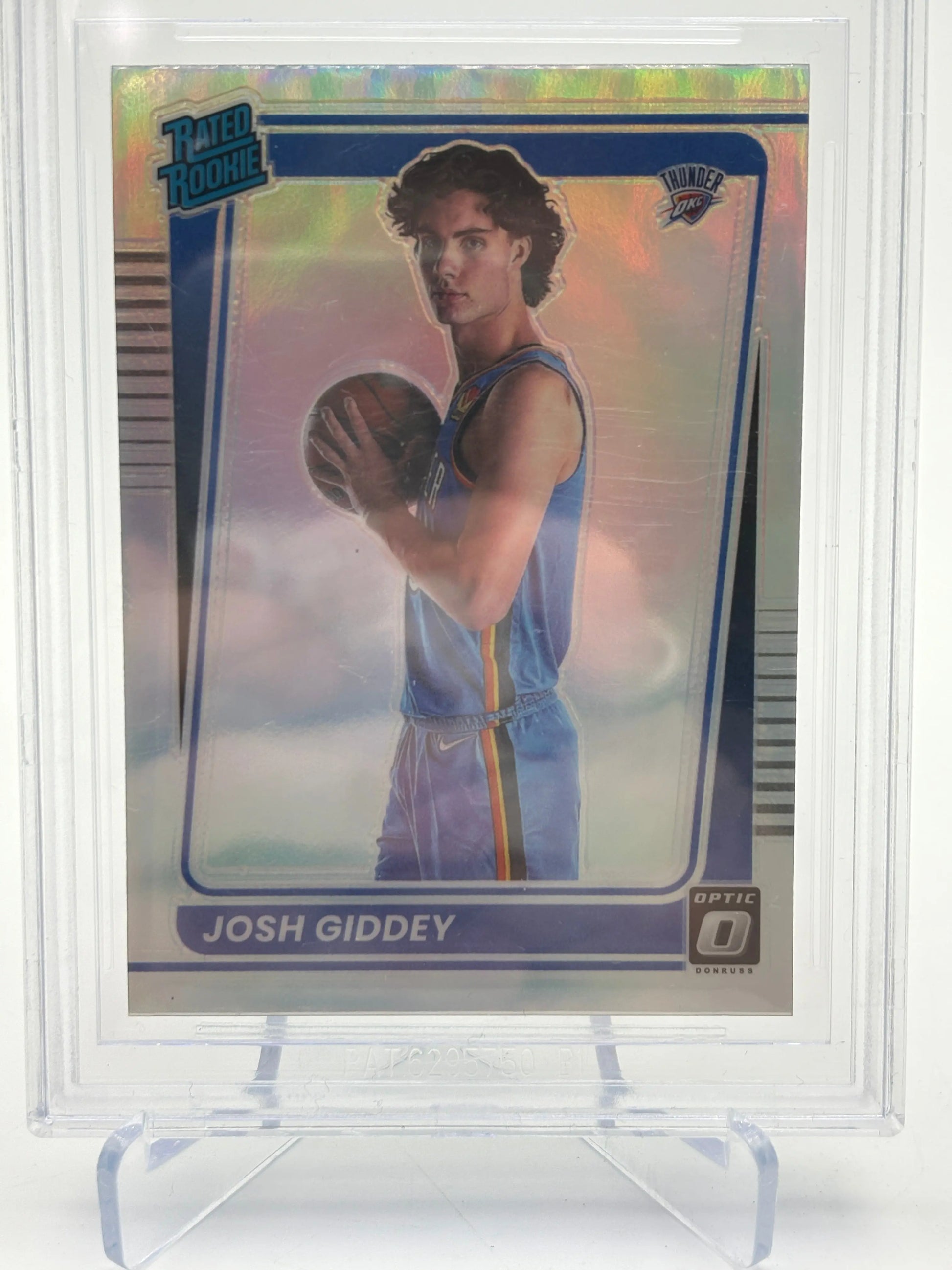 2021-22 Donruss Optic Holo #152 Josh Giddey Beckett 9 MINT FRENLY BRICKS - Open 7 Days