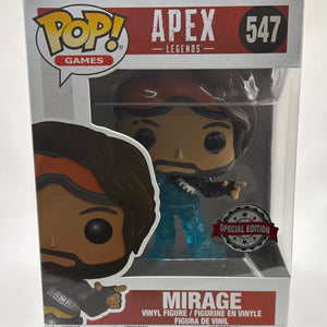 Funko POP! Games Apex Legends #547 Mirage Vinyl Figure Special Edition FRENLY BRICKS - Open 7 Days