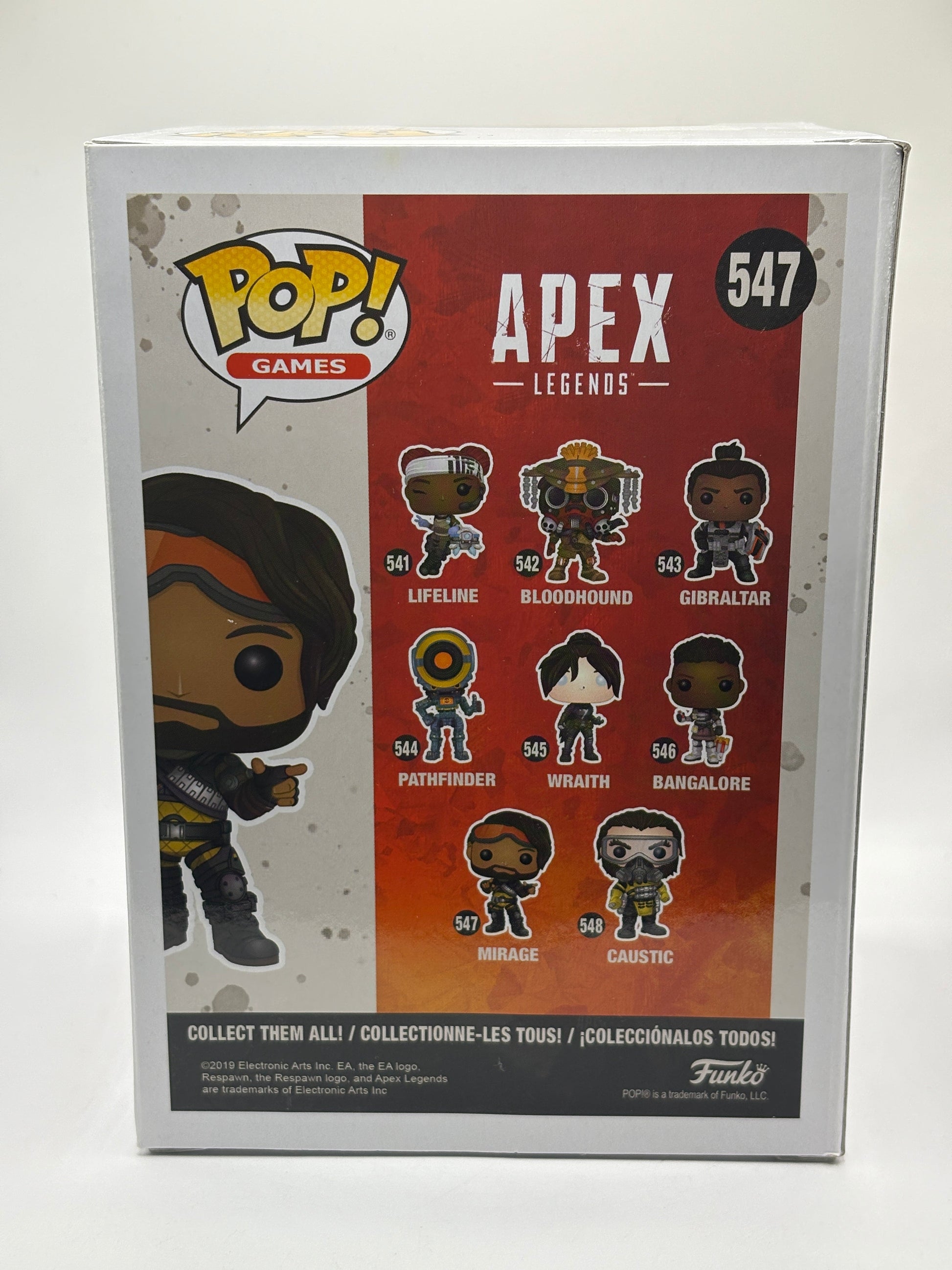 Funko POP! Games Apex Legends #547 Mirage Vinyl Figure Special Edition FRENLY BRICKS - Open 7 Days