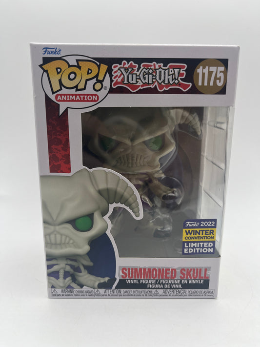 Funko POP Animation YuGiOh! Summoned Skull 1175 2022 Winter Convention Exclusive FRENLY BRICKS - Open 7 Days