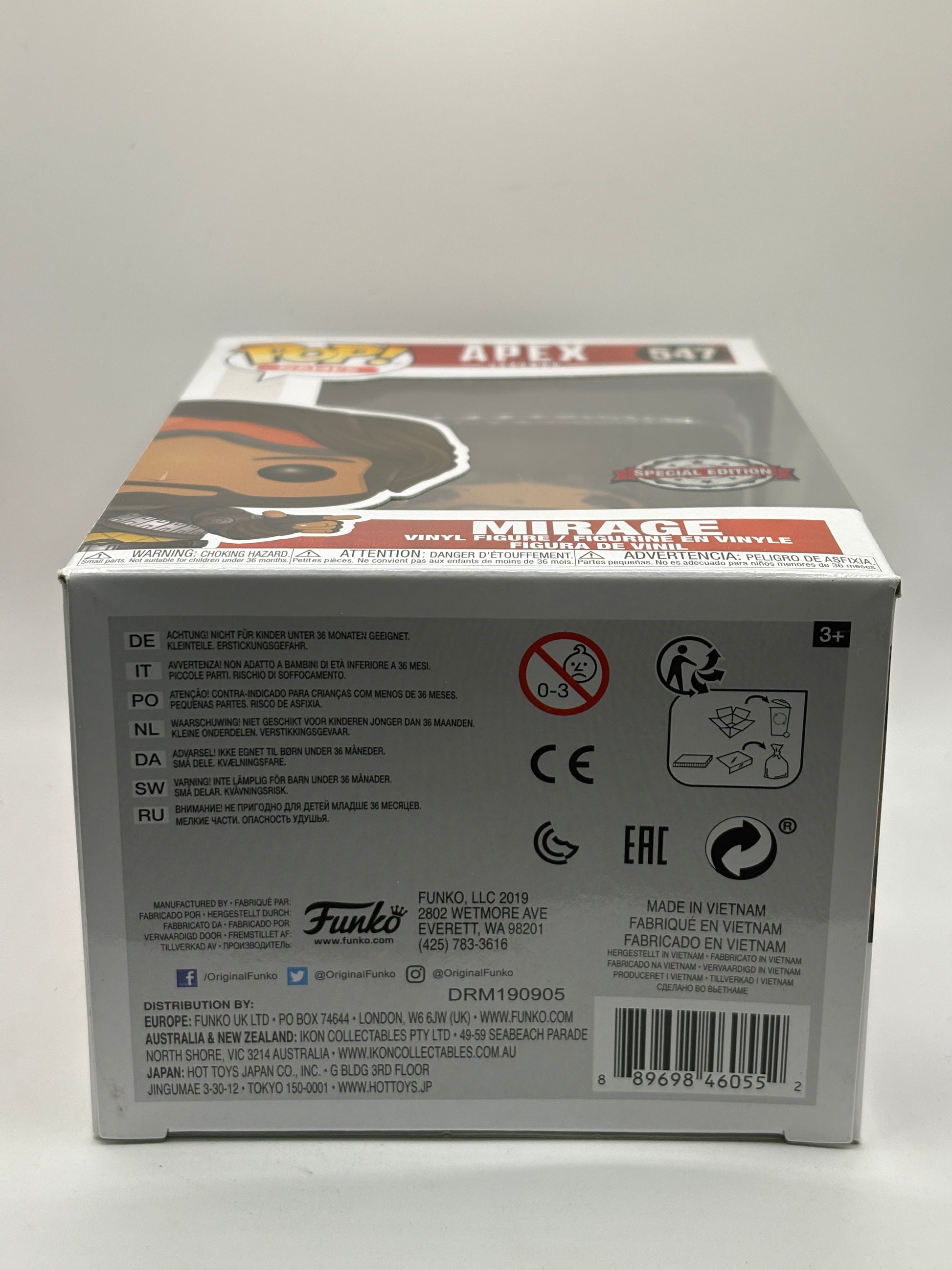 Funko POP! Games Apex Legends #547 Mirage Vinyl Figure Special Edition FRENLY BRICKS - Open 7 Days