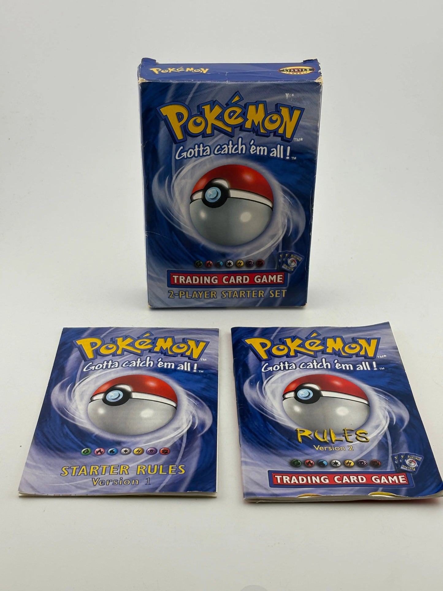 Pokemon TCG WOTC 1999 2-Player Starter Set *BOX & MANUALS ONLY* FRENLY BRICKS - Open 7 Days
